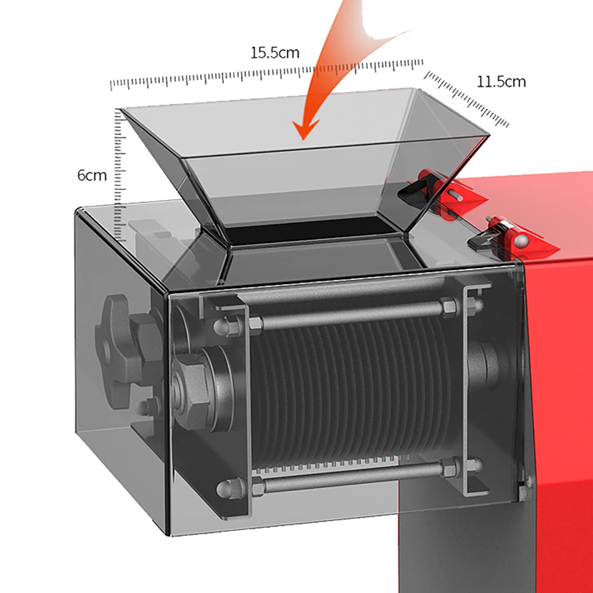 Amazon｜肉切り機、業務用スライサー切断機、3.5mm刃付き、電動
